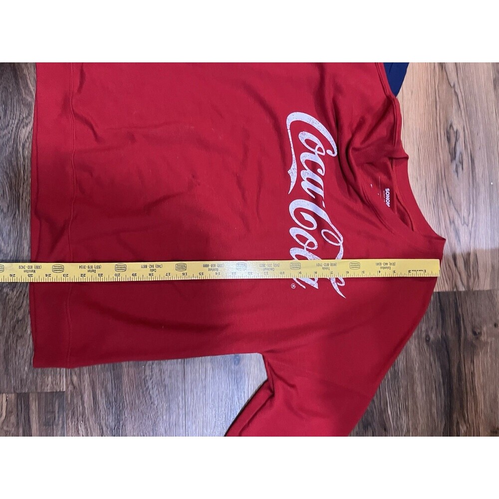 Coca Cola Graphic Shirt Lot Mens M Polar Bear Tees & Logo Sweatshirt Bundle - Picture 8 of 8